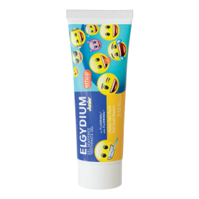 ELGYDIUM Junior Emoji Παιδική Οδοντόκρεμα με γεύση Tutti Frutti 7-12 Ετών 1400ppm 50ml