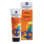 INTERMED Unident Kids Toothpaste 1000 ppm Fluoride Παιδική Οδοντόκρεμα απο 2 Ετών με Γεύση Τσιχλόφουσκα 50ml