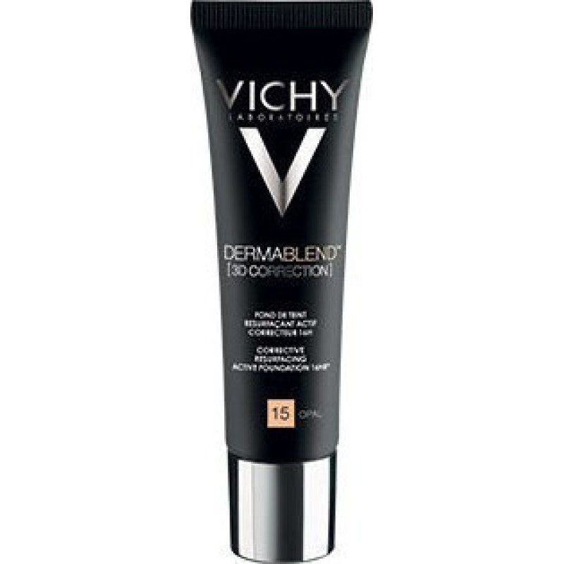 VICHY Dermablend 3D Correction 16H SPF25 Διορθωτικό Make Up Απόχρωση Opal 15 30ml 