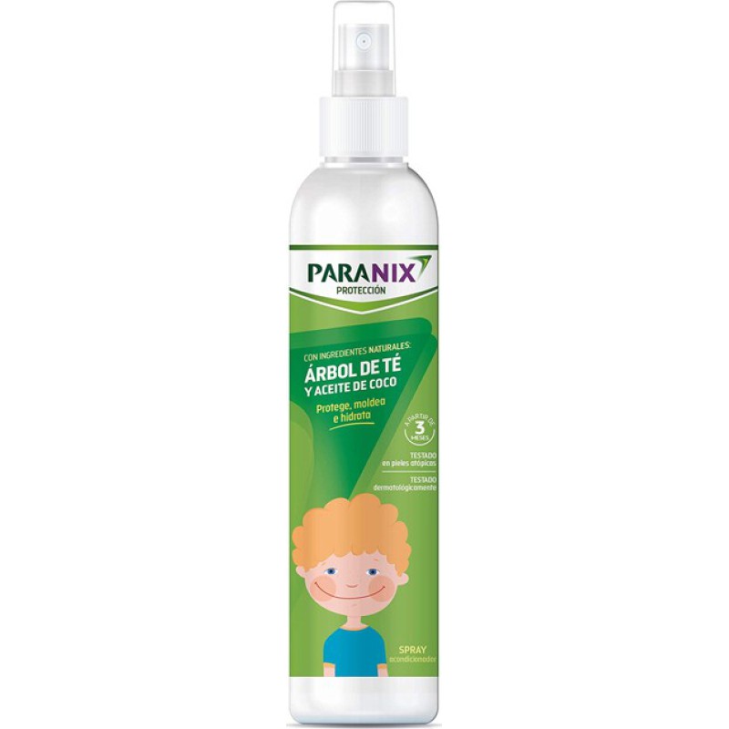 PARANIX Protection Spray Αντιφθειρικό Μαλακτικό Σπρέι για Αγόρια με Έλαιο Τσαγιού και Καρύδας 250ml
