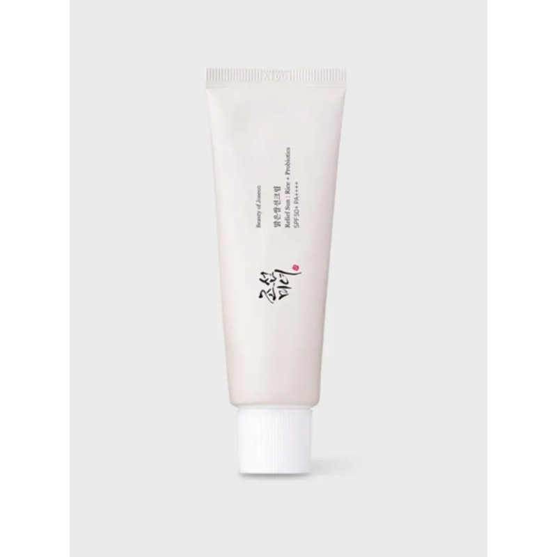BEAUTY OF JOSEON Relief Sun Rice + Robiotics PA++++ Αντηλιακή Κρέμα Προσώπου με Εκχύλισμα Ρυζιού και Προβιοτικών SPF50+ 50ml