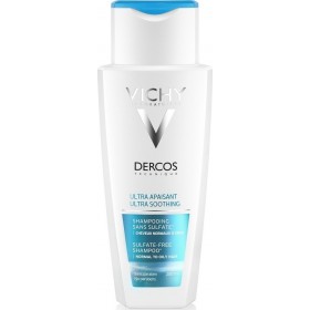 VICHY Dercos Ultra Soothing Shampoo Εξαιρετικά Καταπραυντικό Σαμπουάν για Κανονικά & Λιπαρά Μαλλιά 200ml