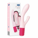 DUREX Play Maxi Fun Αδιάβροχος Δονητής Σιλικόνης 20.20cm Χρώμα Ρόζ 1τμχ