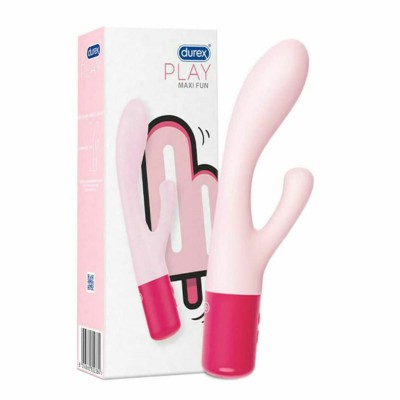 DUREX Play Maxi Fun Αδιάβροχος Δονητής Σιλικόνης 20.20cm Χρώμα Ρόζ 1τμχ