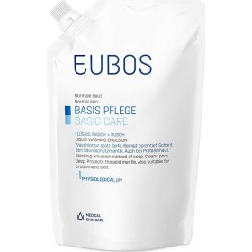EUBOS Basic Care Refill Ανταλλακτικό Blue Υγρό Καθαρισμού Προσώπου και Σώματος Χωρίς Άρωμα 400ml