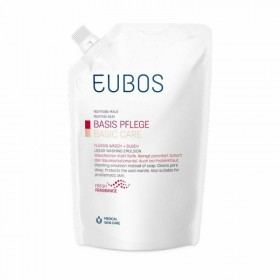 EUBOS Basic Care Refill Ανταλλακτικό Red Υγρό Καθαρισμού Προσώπου και Σώματος με Άρωμα 400ml