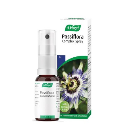 A.VOGEL Passiflora Complex Spray Relax Συμπλήρωμα Διατροφής με Πασιφλόρα σε Μορφή Σπρέι για την Ενίσχυση του Αισθήματος Ηρεμίας 20ml