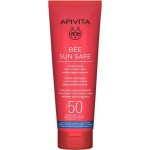 APIVITA Bee Sun Safe Hydra Fresh Face & Body Milk Αντηλιακό , Ενυδατικό & Αναζωογονητικό Γαλάκτωμα για Πρόσωπο & Σώμα SPF50 200ml