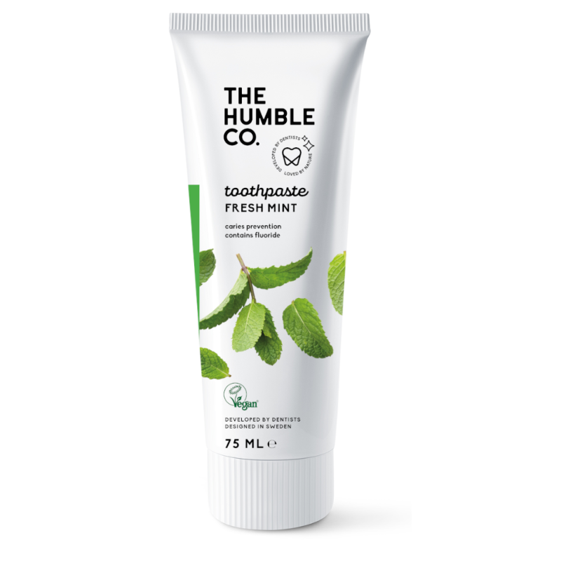 THE HUMBLE CO. Natural Toothpaste Φυσική Οδοντόκρεμα με Γεύση Μέντα 75ml