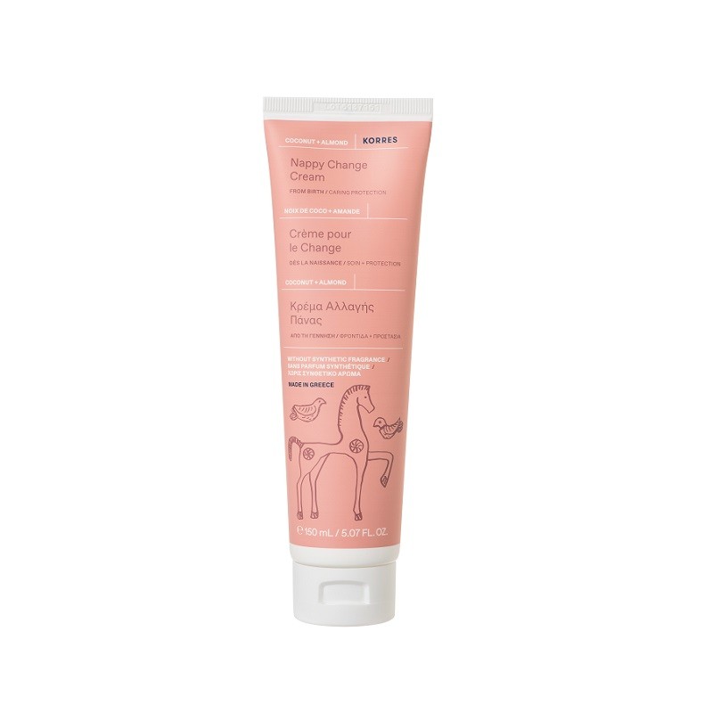 KORRES Nappy Change Cream Κρέμα Αλλαγής Πάνας απο τη Γέννηση 150ml
