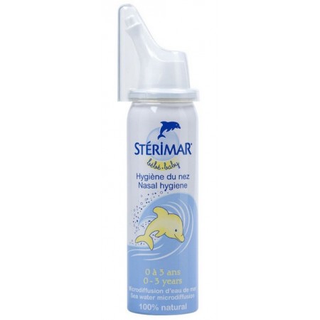 STERIMAR Nose Hygiene Baby Βρεφικό Φυσικό Ισότονο Διάλυμα Θαλασσινού Νερού 0-3 Ετών 100ml