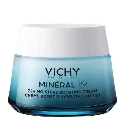 VICHY Mineral 89 Light 72ωρη Κρέμα Προσώπου για Ενυδάτωση με Υαλουρονικό Οξύ για Όλους τους Τύπους Επιδερμίδας Ελαφριάς Υφής 50ml