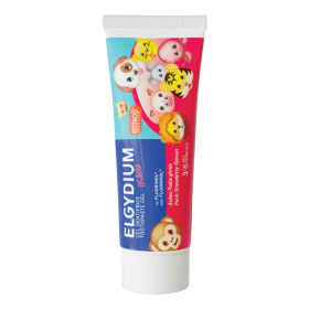 ELGYDIUM Kids Emoji Παιδική Οδοντόκρεμα με Άρωμα Φρέσκια Φράουλα 2-6 Ετών 500ppm 50ml