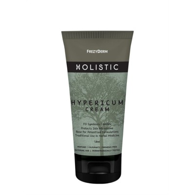 FREZYDERM Holistic Hypericum Cream Κρέμα με Βαλσαμόχορτο για Πρόσωπο & Σώμα που Μειώνει τους Ερεθισμούς & Διαθέτει Αναδομητική Δράση 50ml