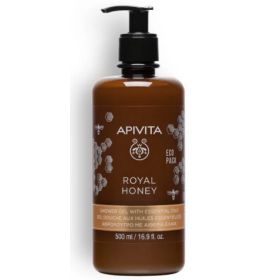 APIVITA Royal Honey Showergel Αφρόλουτρο με Αιθέρια Έλαια 500ml