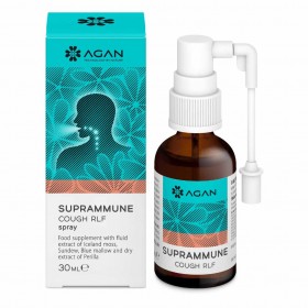 AGAN Supramune Cough RLF Spray Σπρεί για την Ανακούφιση απο τον Ξηρό & Ερεθιστικό Βήχα 30ml