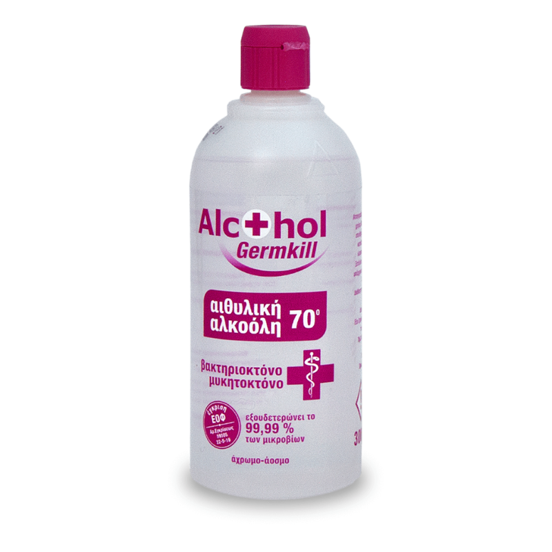 ALCOHOL Germkill Οινόπνευμα 70° 300ml
