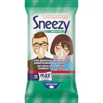SNEEZY Menthol Υγρά Μαντηλάκια για το Κρυολόγημα 12τμχ