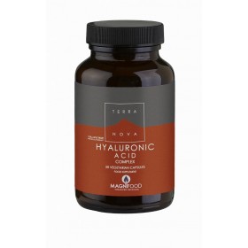 TERRANOVA Hyaluronic Acid Συμπλήρωμα Διατροφής με Υαλουρονικό Οξύ 50 Φυτικές Κάψουλες