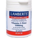 LAMBERTS Vitamin C Βιταμίνη C 1000mg Time Release 30 δισκία