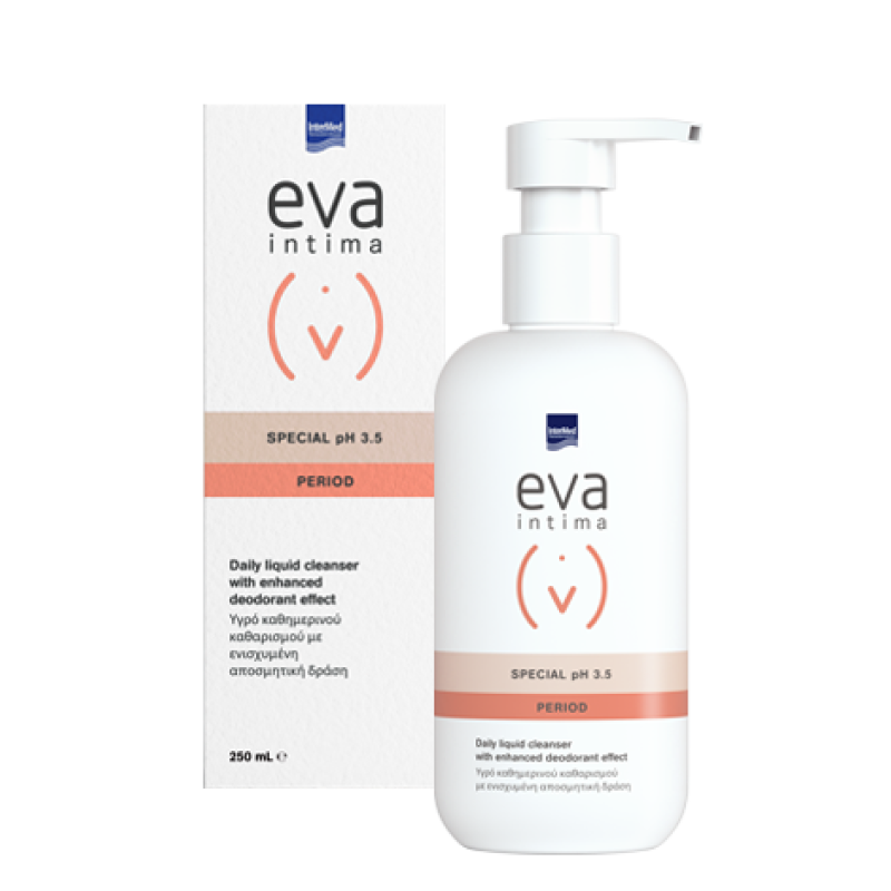 EVA Intima Special pH 3.5 Period Υγρό Καθαρισμού της Ευαίσθητης Περιοχής 250ml