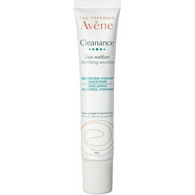 AVENE Cleanance Mattifying Emulsion Ενυδατική Κρέμα Προσώπου Κατά της Λιπαρότητας για Μάτ Αποτέλεσμα 40ml