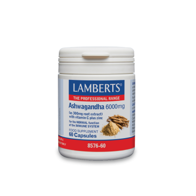 LAMBERTS Ashwaganda 6000mg 60 Κάψουλες