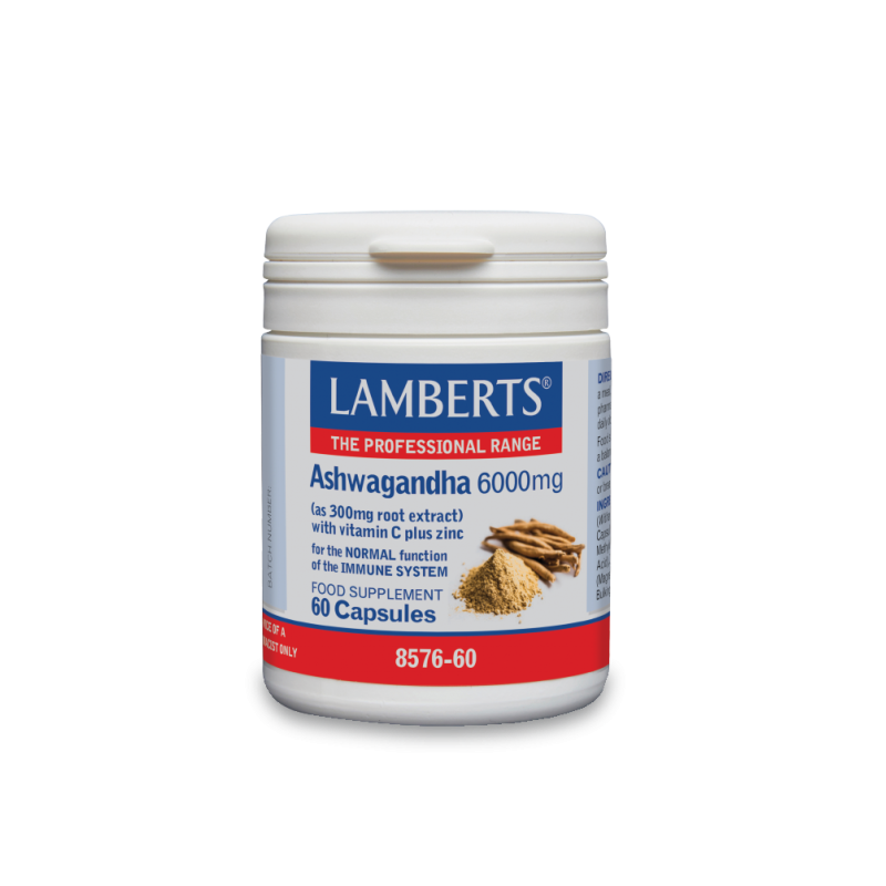 LAMBERTS Ashwaganda 6000mg 60 Κάψουλες