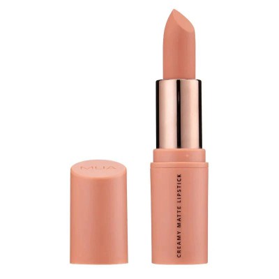 MUA Creamy Matte Lipstick Super Nude Κραγιόν με Κρεμώδη Σύνθεση 3g