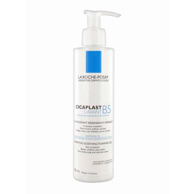 LA ROCHE POSAY Cicaplast Lavant B5 Καταπραϋντικό και Εξυγιαντικό Ζελ Καθαρισμού Με Αντλία 200ml