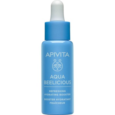 APIVITA Aqua Beelicious Refreshing Hydrating Booster Αναζωογόνησης & Ενυδάτωσης με Λουλούδια & Μέλι 30ml