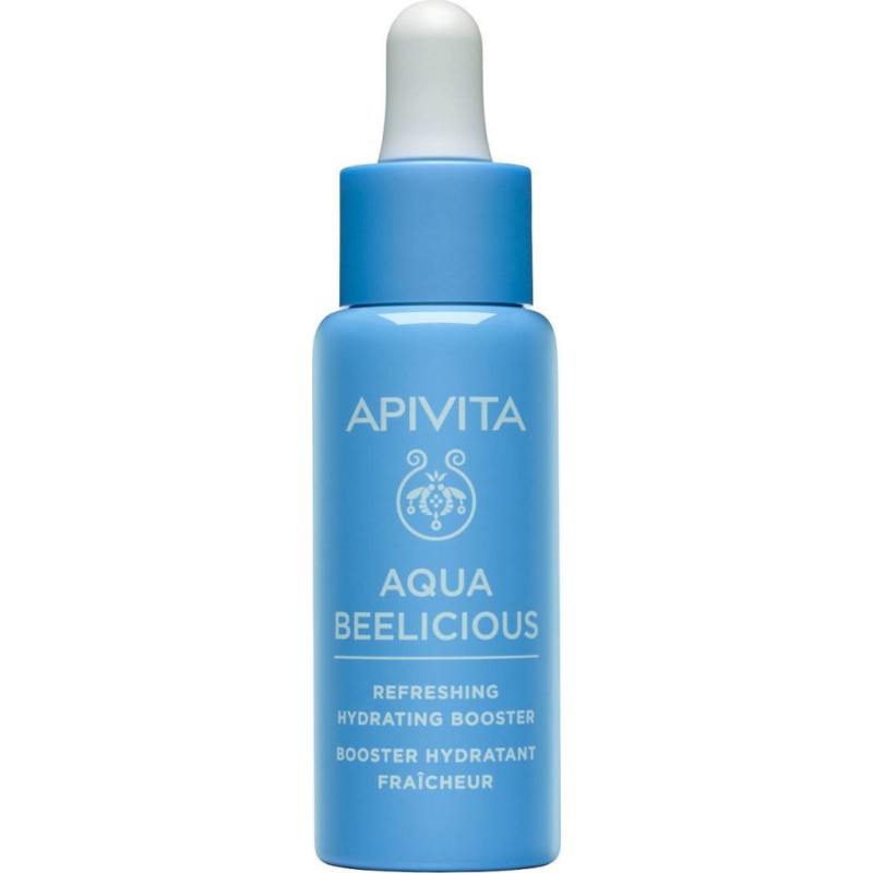APIVITA Aqua Beelicious Refreshing Hydrating Booster Αναζωογόνησης & Ενυδάτωσης με Λουλούδια & Μέλι 30ml