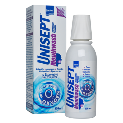 INTERMED Unisept Mouthwash Στοματικό Διάλυμα 250ml