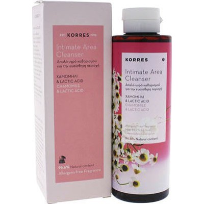 KORRES Intimate Area Cleanser Απαλό Υγρό Καθαρισμού για την Ευαίσθητη Περιοχή 250ml