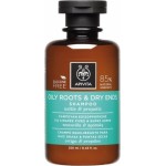 APIVITA Oily Roots & Dry Ends Shampoo Σαμπουάν Εξισορρόπησης για Λιπαρές Ρίζες και Ξηρές Ακρες 250ml