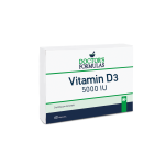 DOCTOR'S FORMULAS Vitamin D3 5000IU 125μg Συμπλήρωμα Διατροφής με Βιταμίνη D3 60 Μαλακές Κάψουλες