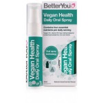 BETTER YOU Vegan Health Daily Oral Spray Συμπλήρωμα Διατροφής με Βιταμίνες D3 , B12 και Σίδηρο σε Μορφή Σπρέι 25ml