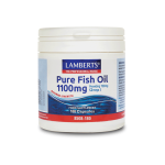LAMBERTS Pure Fish Oil 1100 mg Ωμέγα 3 180 δισκία
