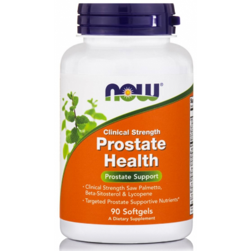 NOW FOODS Clinical Strength Prostate Health Συμπλήρωμα Διατροφής για τον Προστάτη 90 Softgels