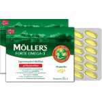 MOLLER'S Forte Omega-3 Μουρουνέλαιο 30 Κάψουλες