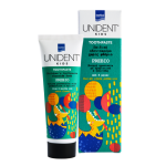 INTERMED Unident Kids Toothpaste Prebio Παιδική Οδοντόκρεμα Χωρίς Φθόριο απο 6 Μηνών με Φυσική Γεύση Ροδάκινου 50ml