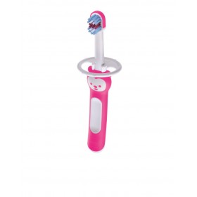 MAM Baby's Brush Βρεφική Οδοντόβουρτσα με Ασπίδα Προστασίας Χρώμα Φούξια 6m+ 1τμχ