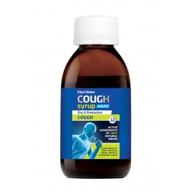 FREZYDERM Cough Syrup Adults Σιρόπι Ενηλίκων για το Ξηρό και Παραγωγικό Βήχα με Γεύση Μέλι , Λεμόνι και Ευκάλυπτο 182g