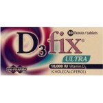 UNI-PHARMA D3 Fix Ultra 10.000IU Συμπλήρωμα Διατροφής με Βιταμίνη D3 30 Δισκία