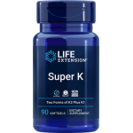 LIFE EXTENSION Super K with Advanced K2 Complex 90 Softgels