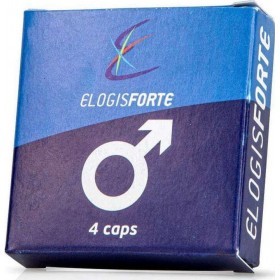 ELOGIS FORTE Blue Συμπλήρωμα Διατροφής για τη Σεξουαλική Τόνωση των Ανδρών 4 Κάψουλες