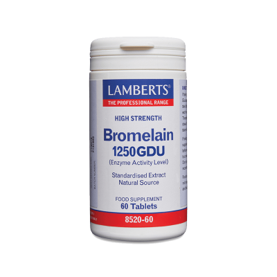 LAMBERTS Bromelain 1250GDU 60 δισκία