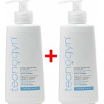 TECNOSKIN 1+1 Tecnogyn Intima Wash Δερμοκαθαριστικό για την Καθημερινή Υγιεινή της Ευαίσθητης Περιοχής, 2 x 200ml