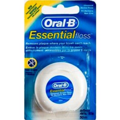 ORAL-B Ακήρωτο Οδοντικό Νήμα Essential Floss 50m