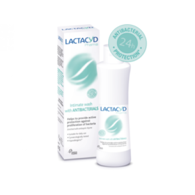 LACTACYD Pharma Antibacterial - Καθαριστικό Ευαίσθητης Περιοχής με Αντιβακτηριακά 250ml